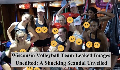 wisconsin volleyball.team nude|Wisconsin volleyball team private photos leaked, being investigated